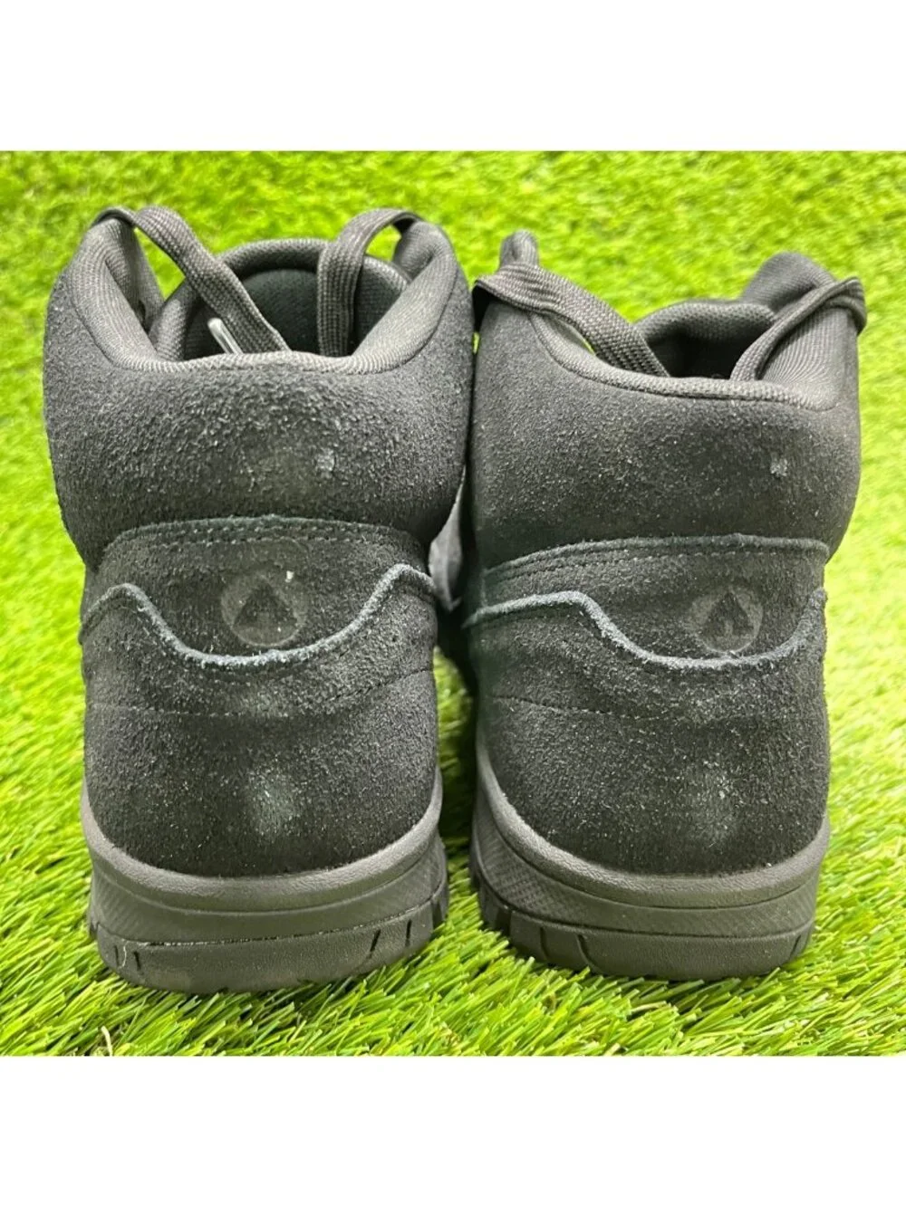Airwalk Mongo Mid EH SR Mens Size 13 Black Suede Composite Toe Safety Work Boots